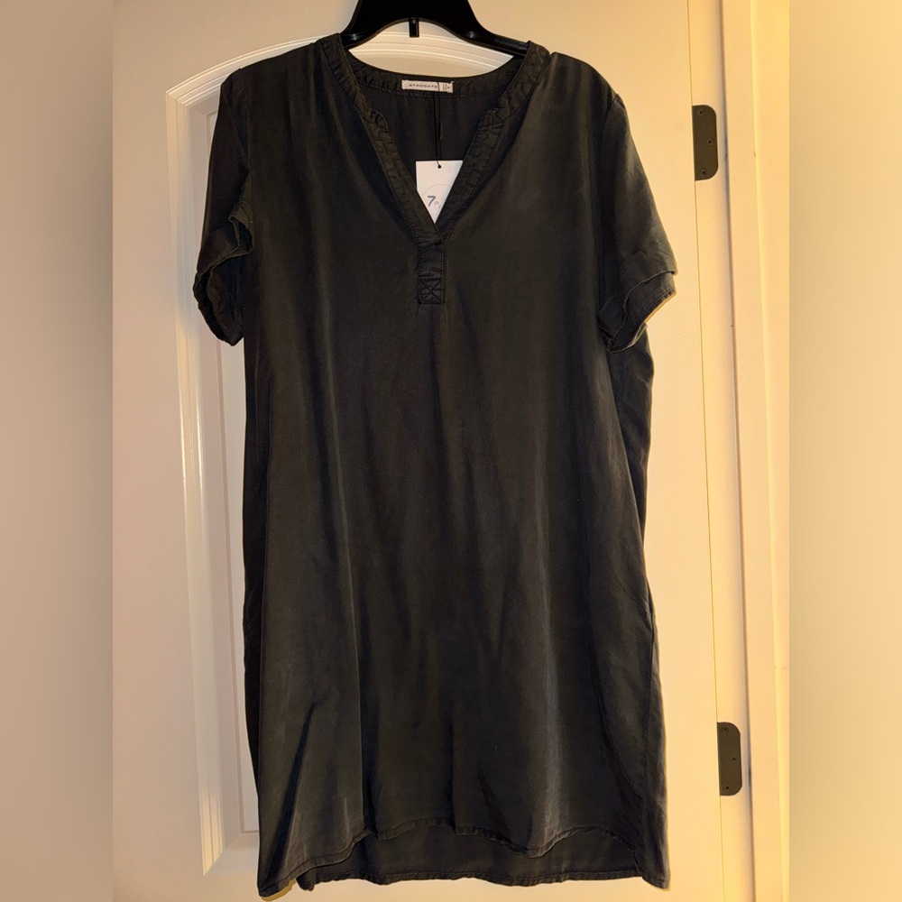 Staccato black dress